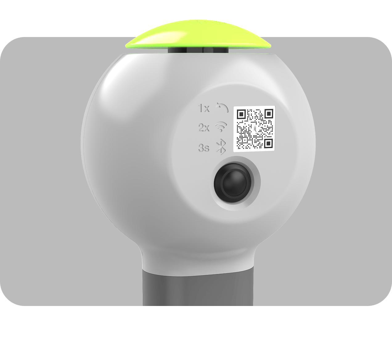 secondary button side view